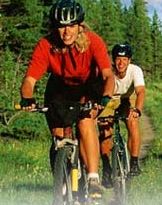 Couple on Bikes